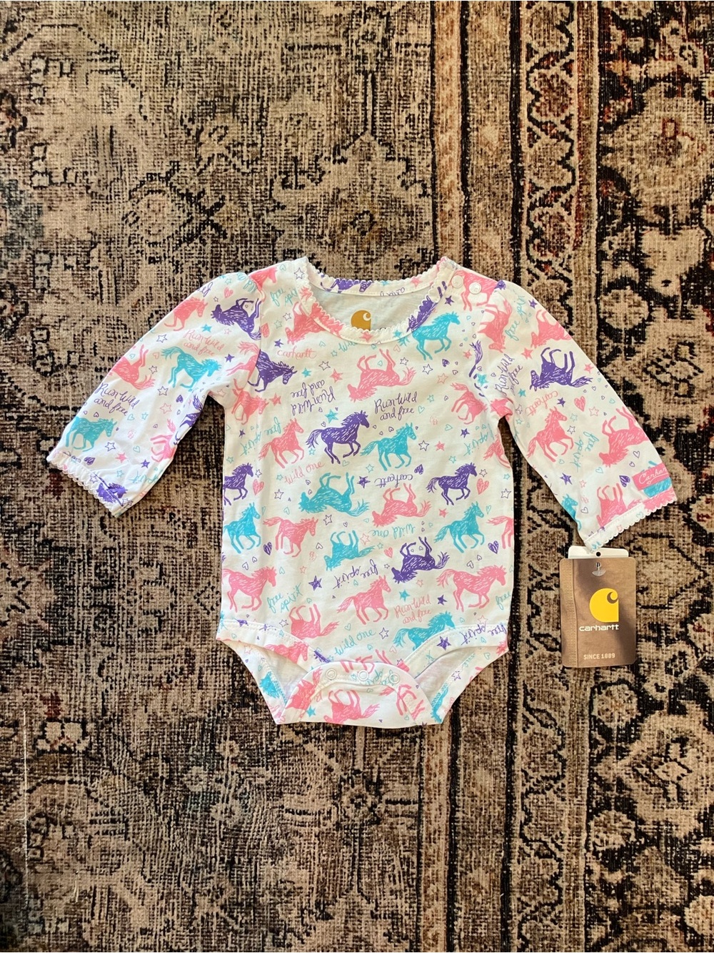 3m L/S Horse Onesie